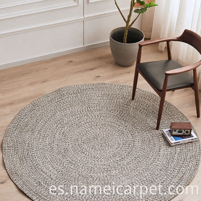 Polypropylene Round Patio Outdoor Carpet Area Rug Floor Mats 167
